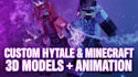 do custom 3d model and animation for you hytale minecraft game vfx