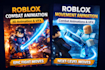 create roblox combat animation, 3d animation, roblox studio character and vfx
