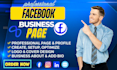 do create and setup facebook business page optimize