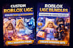 create custom roblox ugc bundle, roblox clothing and character sets