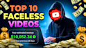 create viral top 10 faceless youtube videos