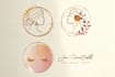 do modern and feminine beauty and beauty salon glitter logo