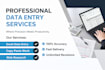 do accurate data entry, typing, copy paste and excel work