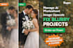 manage ai photoshoot, image upscale, fix blurry projects