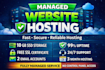 provide fast managed website hosting with free SSL