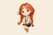 draw a cute anime chibi character