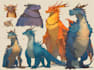 draw your dragon illustration