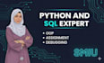do sql database tasks ,python programming and oop assignment