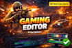edit viral gaming shorts, funny moments or montages