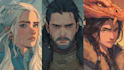 create epic fantasy and comic style character illustrations