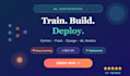 develop, train, and deploy ml models with python flask or django integration