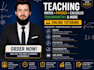 teach you physics and mathematics professionally