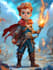 draw 2d game character or 2d character