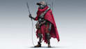 a sci fi character illustration or sci fi character