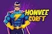 design a superhero mascot logo for home services companies