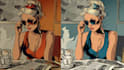 create cool retro comic art design illustration