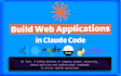 build advanced web applications using claude code
