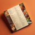 creat a amazing editable food restaurant menu