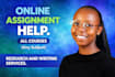 do online course, wgu, sophia learning, studycom, straighterline, assigned tasks