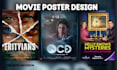 create a modern, creative movie poster that stands out
