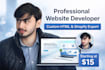 build a modern small business website