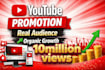increase your youtube video channel views and engagement