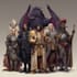 draw your dnd party