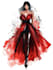create fashion design clothes illustration