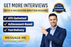 deliver a 24 hour professional resume writing service