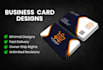 provide business cards and car poster design services
