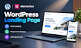 design high converting wordpress landing page