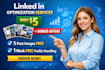 optimize your linkedin profile and write SEO content