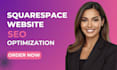 optimize squarespace website onpage and technical SEO