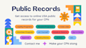 manually create USA public records for you