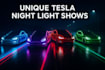 program creative light show for tesla model s, 3, x, y and cybertruck