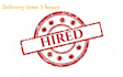professional ats friendly CV resume in 3 hours