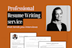 write an ats resume, cover letter and optimize your linkedin