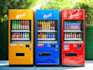 do a catchy vending machine design