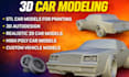 create printable 3d car models and rc car shells for resin and fdm printing