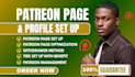 create patreon profile patreon page design for patreon setup patreon promotion