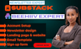 setup substack account, substack newsletter, substack publication promotion