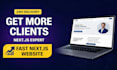 develop a fast next js website and deploy it on vercel