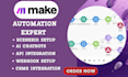 fix make com, make com automation, made com, make automation, integromat, zapier