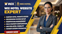 design modern wix hotel website, edit hotel website, and revamp hotel website