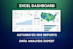 create interactive excel dashboard and automated mis reports