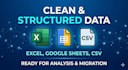 scrape and extract structured data from websites