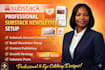 manage substack promotion substack setup sunstack newsletter beehiiv newsletter