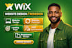 wix website redesign, wix website design, wix website development, wix ecommerce