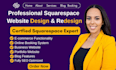 squaresapce website design squarespace redesign squarespace website development