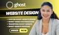 build ghost cms website, ghost theme, newsletter, fix or clone ghost website cms